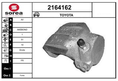 ETRIER FRANA EAI 2164162