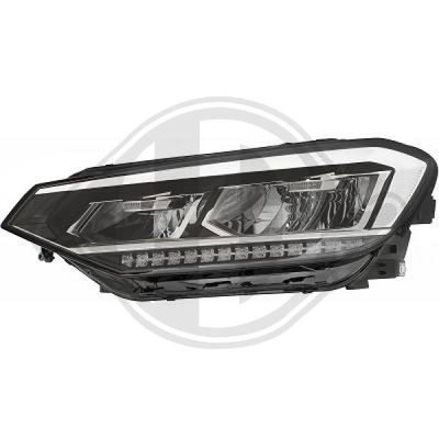 DIEDERICHS 2297083 Основная фара  для VW TOURAN (Фольцваген Тоуран)