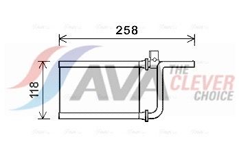 SCHIMBăTOR DE CăLDURă îNCăLZIRE HABITACLU