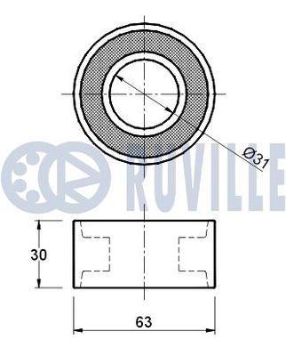 ROLA INTINZATOR CUREA DISTRIBUTIE RUVILLE 540024 1