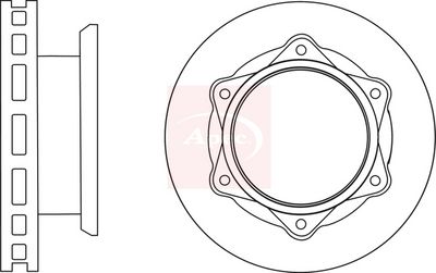 APEC Brake Disc DSK2891