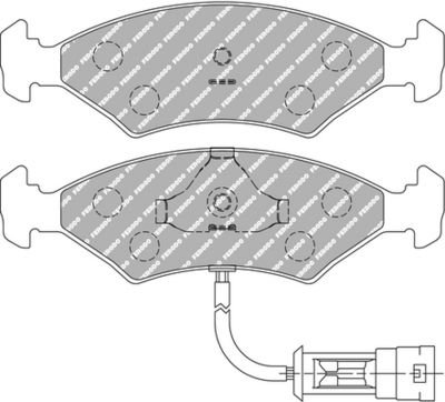 BREMSBELAGSATZ SCHEIBENBREMSE