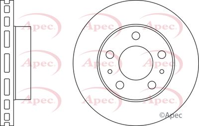 Brake Disc APEC DSK2482