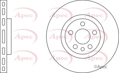 Brake Disc APEC DSK649