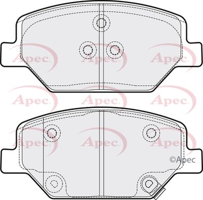 Brake Pad Set APEC PAD2210