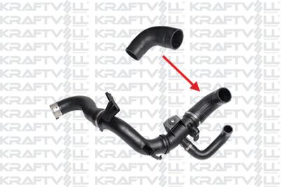 Трубка нагнетаемого воздуха KRAFTVOLL GERMANY 10031917 для FIAT TIPO