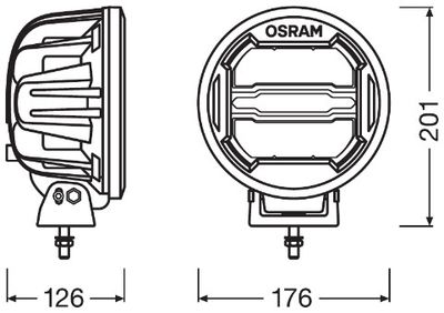 FERNSCHEINWERFER ams-OSRAM LEDDL111CB 2