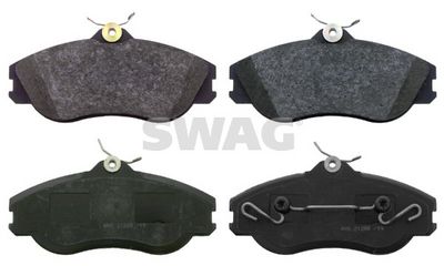 комплект спирачно феродо, дискови спирачки SWAG 30 91 6310