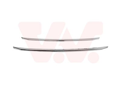 покривна/защитна лайсна, решетка на радиатора VAN WEZEL 4085519