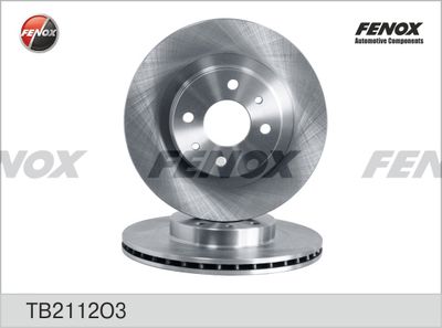 Тормозной диск FENOX TB2112O3 для LADA KALINA