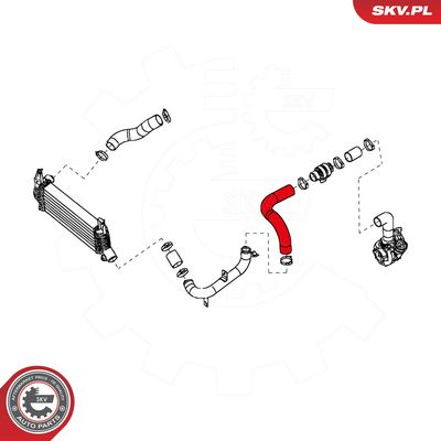 Kompresoriaus padavimo žarna