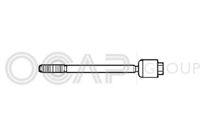 OCAP 0603363 Наконечник рулевой тяги  для HYUNDAI PONY (X-1) 1.5 (X-1)