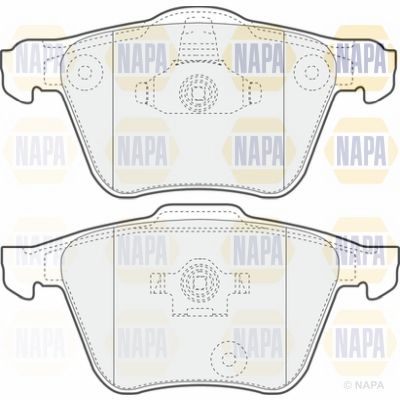 Brake Pad Set NAPA NBP1390