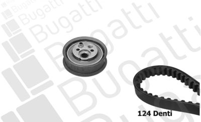 Комплект ремня ГРМ BUGATTI BKCD0274 для AUDI CABRIOLET