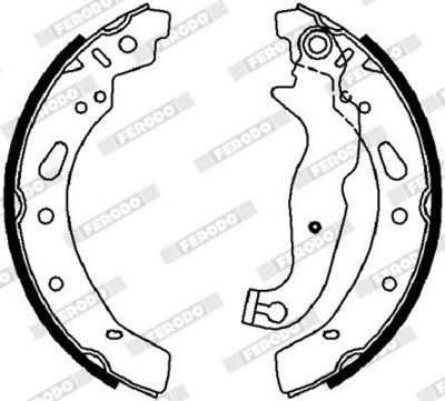 SET SABOTI FRANA FERODO FSB4018 1