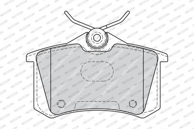 SET PLACUTE FRANA FRANA DISC FERODO FDB4183 1