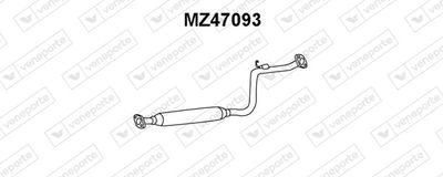 Предглушитель выхлопных газов VENEPORTE MZ47093 для MAZDA MX-6