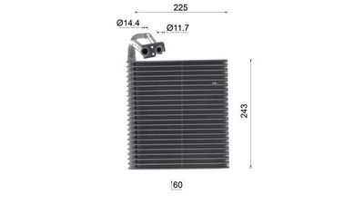 Vorschau Verdampfer, Klimaanlage Ansicht 10