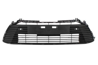 Voorbumper afdekking Voor (met parkeersensor gaten, plastic, zwart) past: TOYOTA COROLLA SDN E21 Saloon 03.19-05.22