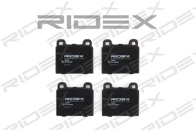 Комплект тормозных колодок, дисковый тормоз RIDEX 402B0417 для FERRARI 208/308