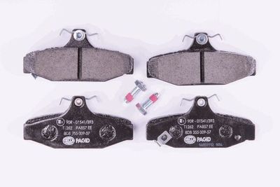 Комплект тормозных колодок, дисковый тормоз HELLA 8DB 355 009-571 для DAEWOO KORANDO
