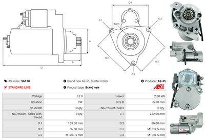 STARTER AS-PL S6178 4