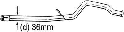 Zestaw naprawczy (rurowy), katalizator BOSAL 889-189