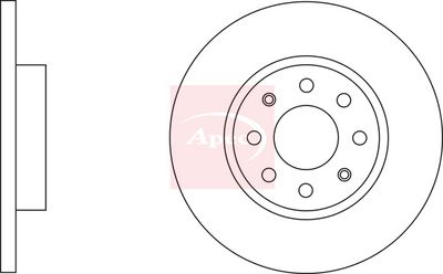 APEC Brake Disc DSK2569