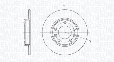 DISC FRANA MAGNETI MARELLI 361302040704