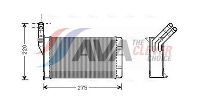 WäRMETAUSCHER INNENRAUMHEIZUNG