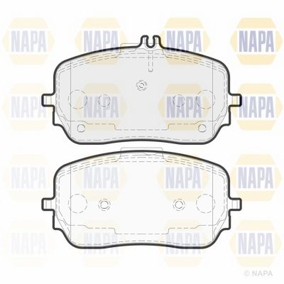 Brake Pad Set NAPA PBP7767