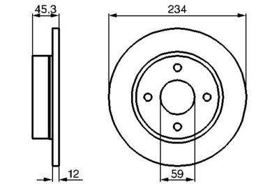 Brake Disc 0 986 478 288