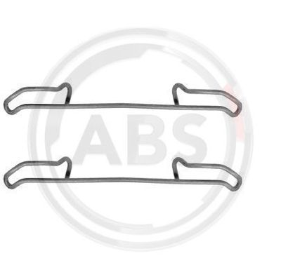 Zestaw akcesoriów, klocki hamulcowe A.B.S. 1085Q