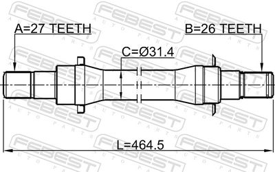PLANETARA FEBEST 2212SP4WDMT 1