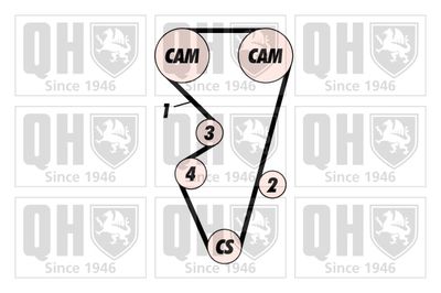 SET CUREA DE DISTRIBUTIE QUINTON HAZELL QBK323 1