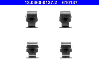 Комплектующие, колодки дискового тормоза ATE 13.0460-0137.2 для CITROËN C-CROSSER