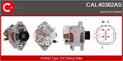 GENERATOR / ALTERNATOR CASCO CAL40362AS