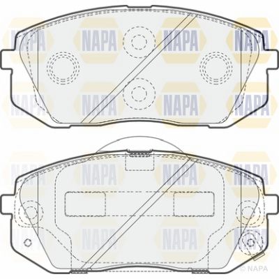 Brake Pad Set NAPA PBP7536