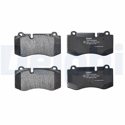 Remblokken set Voor , past: MERCEDES CLS (C219), E T-MODEL (S211), E (W211), S (C216), S (W221, V221), SL (R230) 2.2D-5.5 10.04-12.13