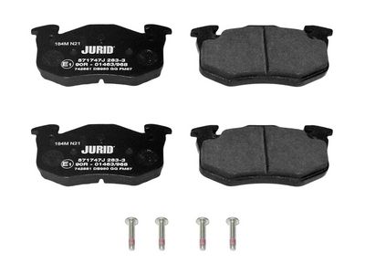 BREMSBELAGSATZ SCHEIBENBREMSE