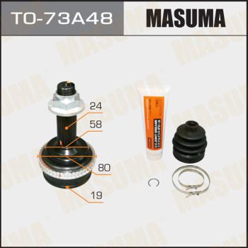 Шарнирный комплект, приводной вал MASUMA TO-73A48 для TOYOTA PROBOX