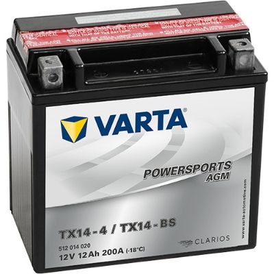 Стартерная аккумуляторная батарея VARTA 512014020I314 для HARLEY-DAVIDSON V-ROD
