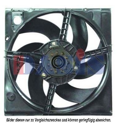 AKS DASIS 188002N Вентилятор системы охлаждения двигателя  для RENAULT RAPID (Рено Рапид)