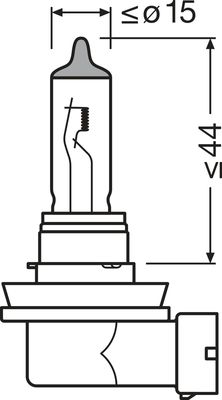 GLüHLAMPE FERNSCHEINWERFER ams-OSRAM 64211NBS2HB 2