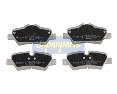 комплект спирачно феродо, дискови спирачки JAPANPARTS PP-0118AF