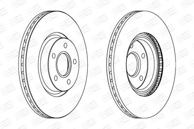 BREMSSCHEIBE CHAMPION 562363CH 1