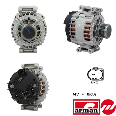 Генератор SIDAT A12VA0748AS для AUDI A6