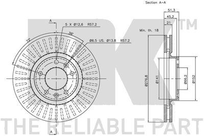 DISC FRANA NK 204020 2