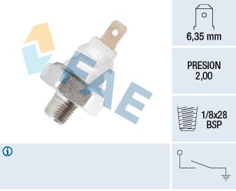 FAE 12940 Датчик давления масла  для NISSAN TERRANO (Ниссан Террано)