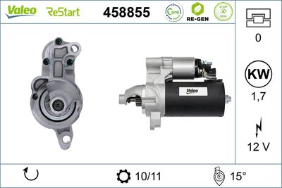 Startér VALEO 458855